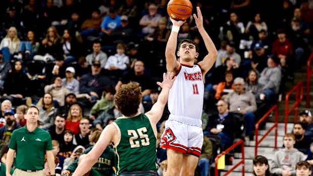 2023-24 Washington high school boys basketball, WIAA semifinals: Mossyrock vs. DeSales